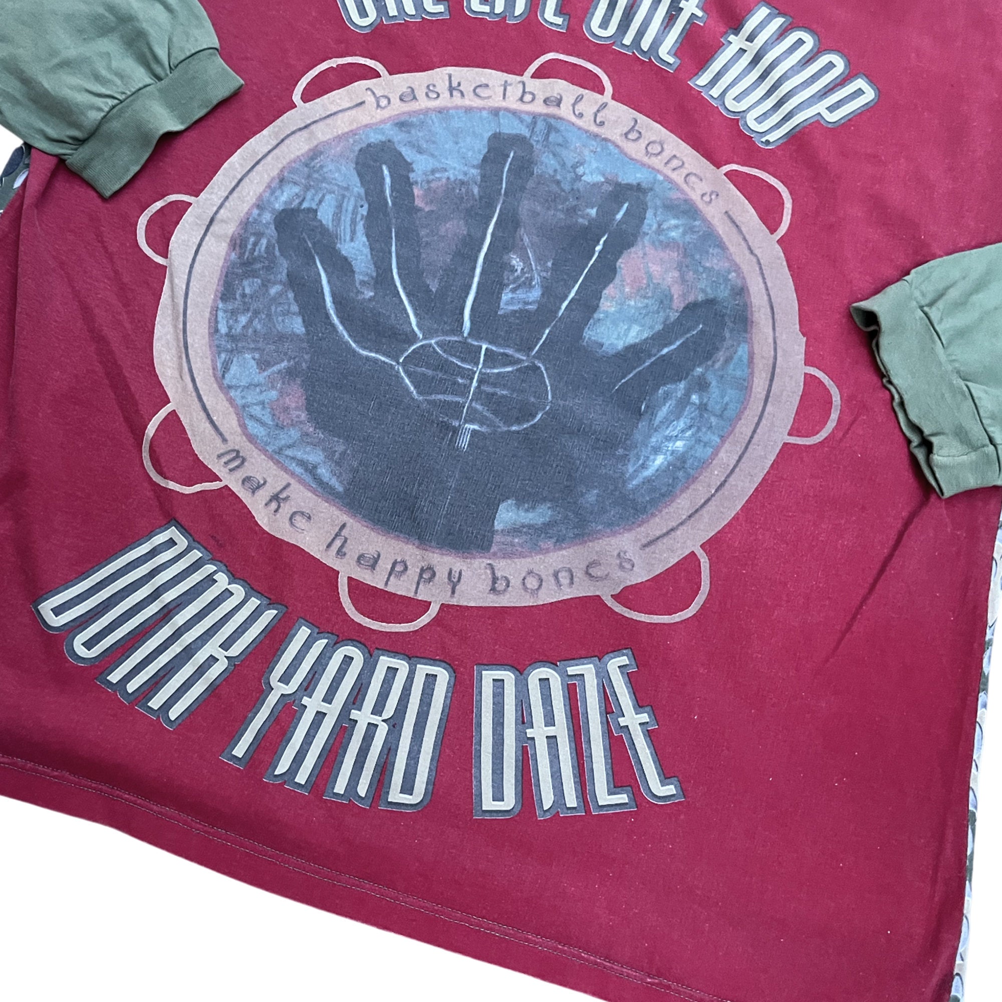 Vintage 90's Nike Dunk Yard Daze LS AOP T-shirt (XXL)