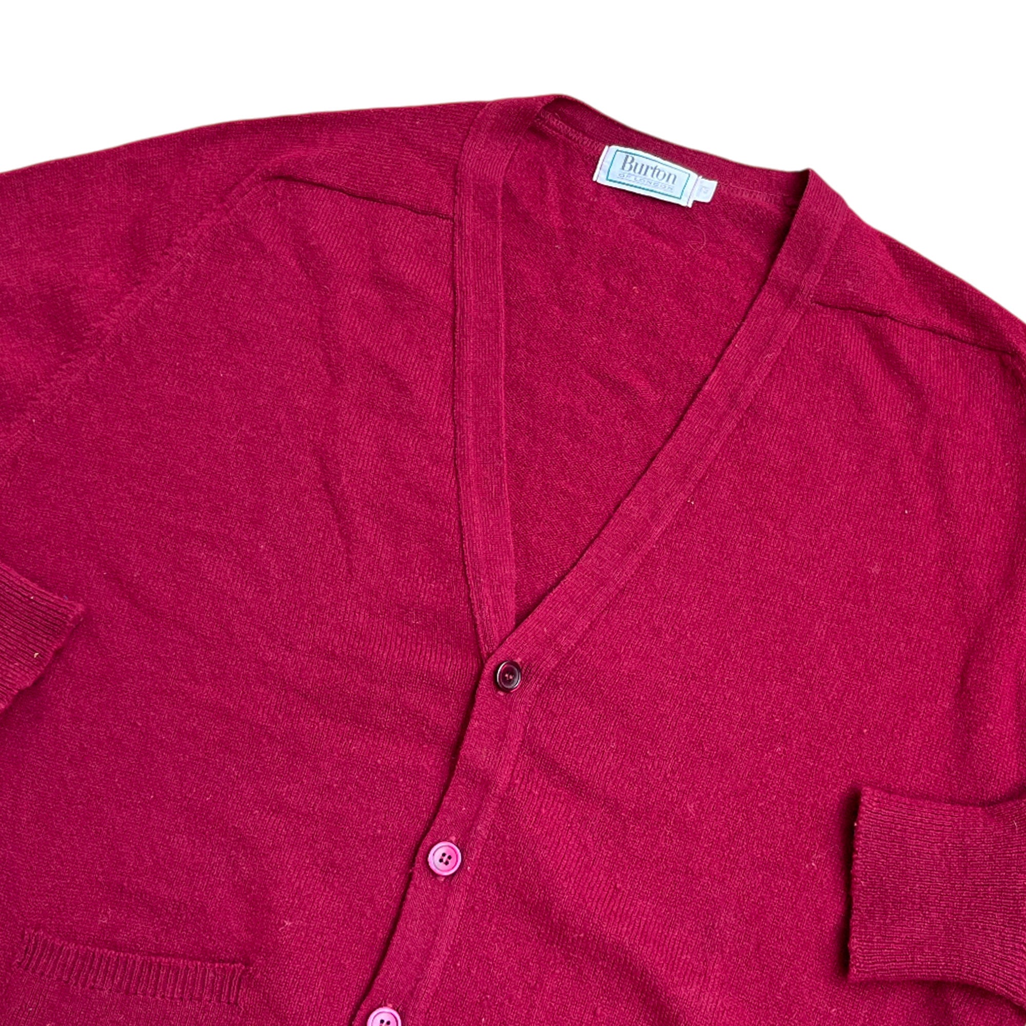 Vintage 90's Burton London Wool Cardigan (L)