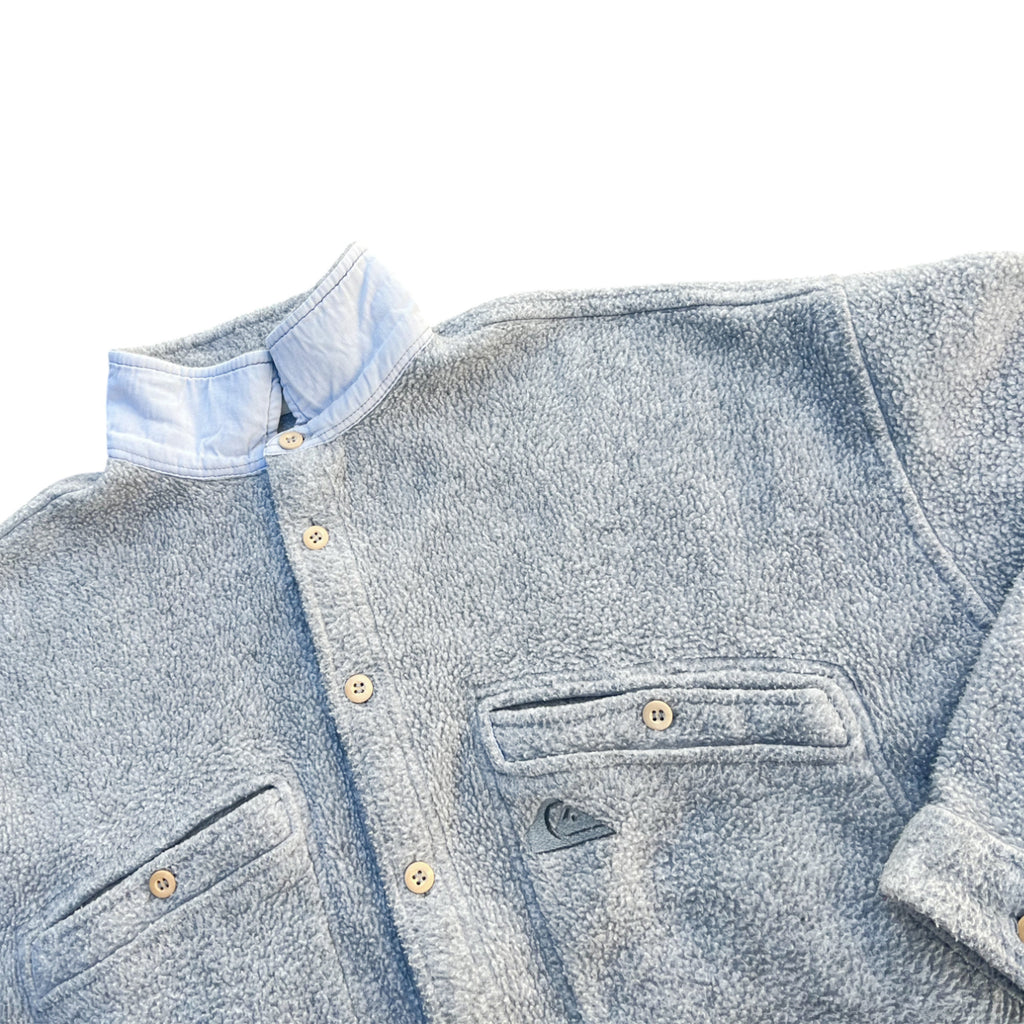 Vintage 90's Quicksilver Flannel Fleece Jacket (L)