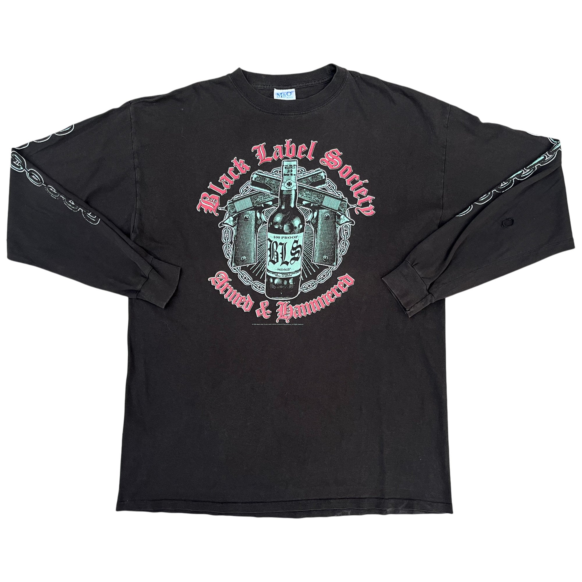 Vintage 05' Black Label Society Band LS T-shirt (XL)
