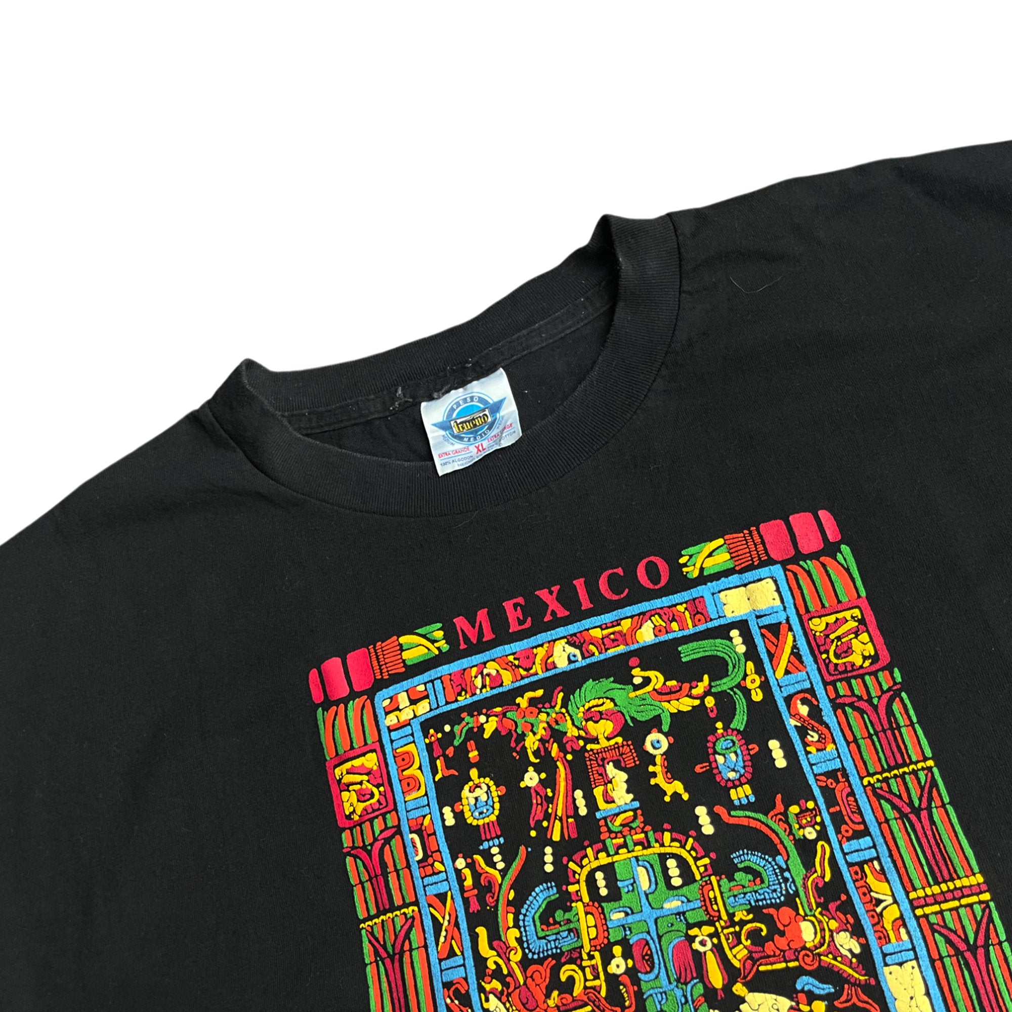 Vintage 90's Single Stitched Mexico Graphic T-shirt (XL)