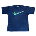 Vintage 90's Nike Central BIG Swoosh Heavy Cotton T-shirt (XL)