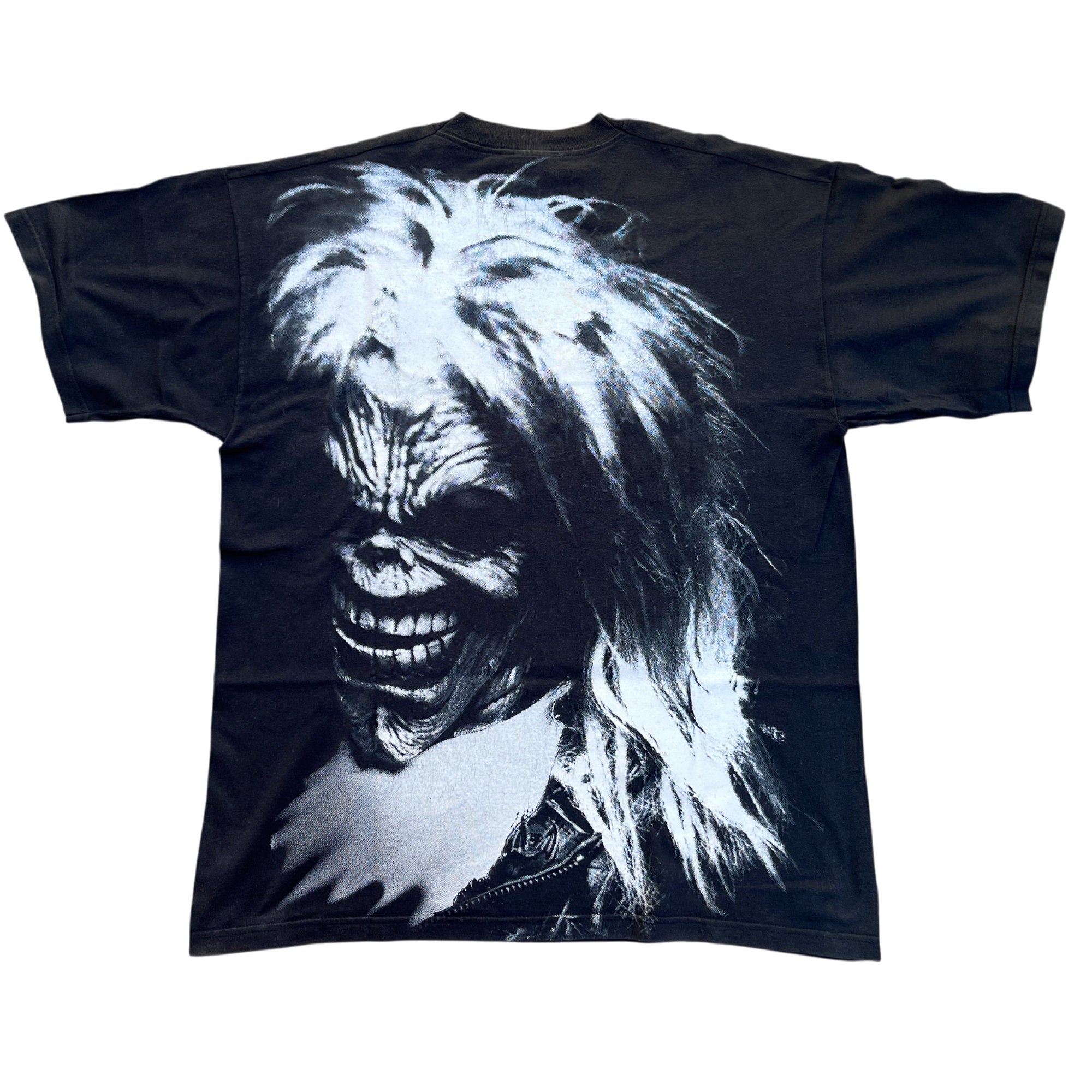Vintage 2000 Iron Maiden AOP Brave New World Tour Band T-shirt (XL)