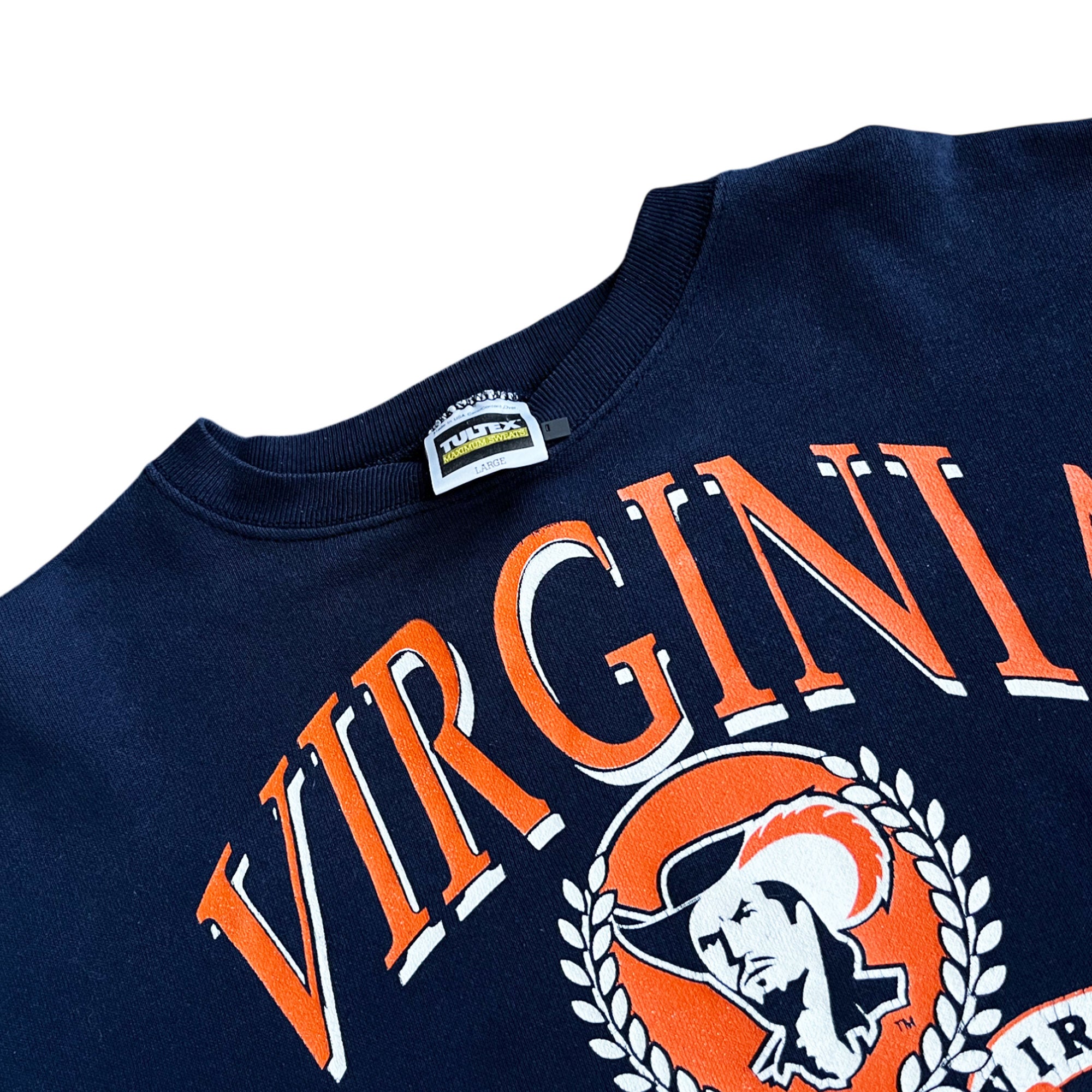 Vintage 90's University of Virginia TULTEXT Crewneck (L)