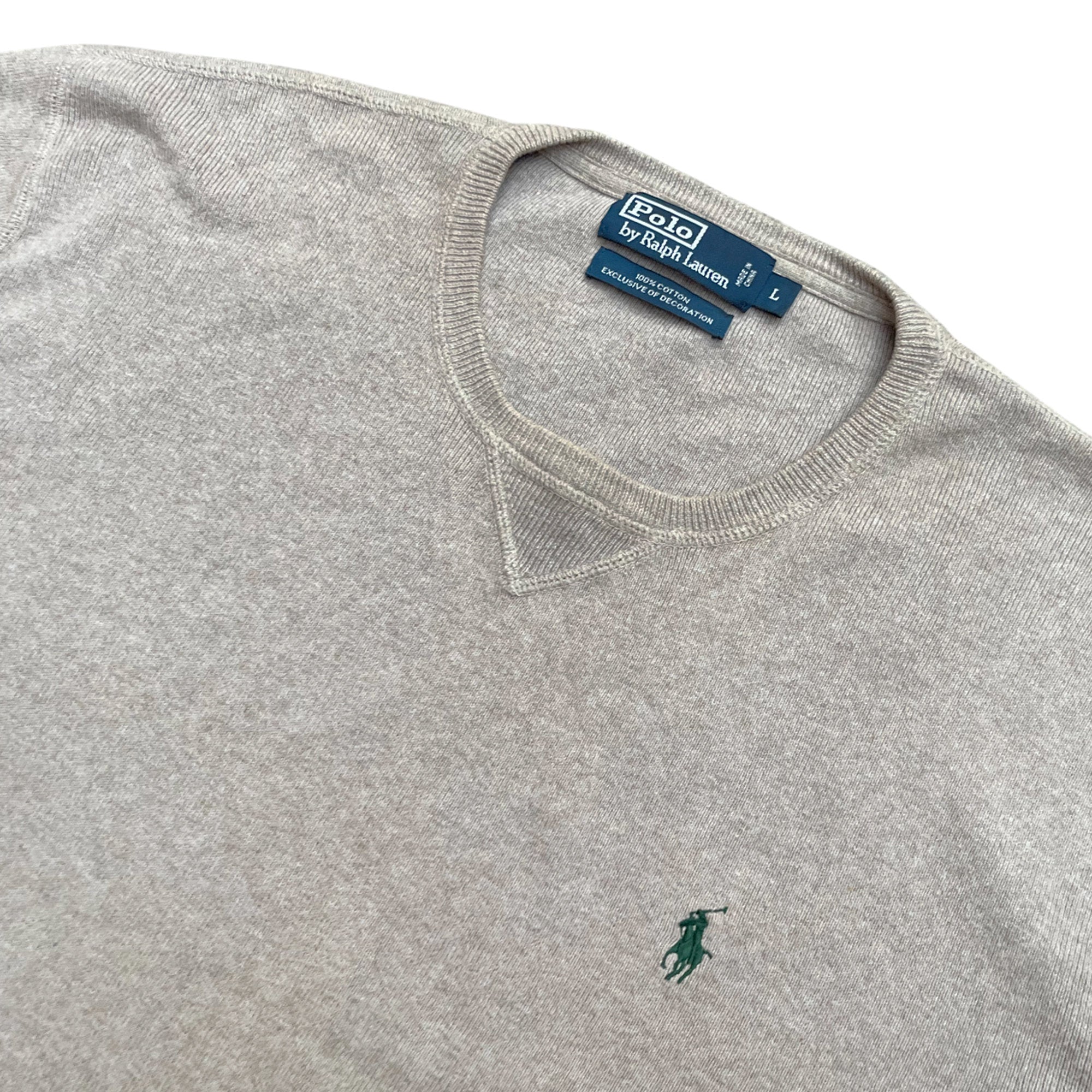 Vintage Polo Ralph Lauren Cotton Sweater (L)