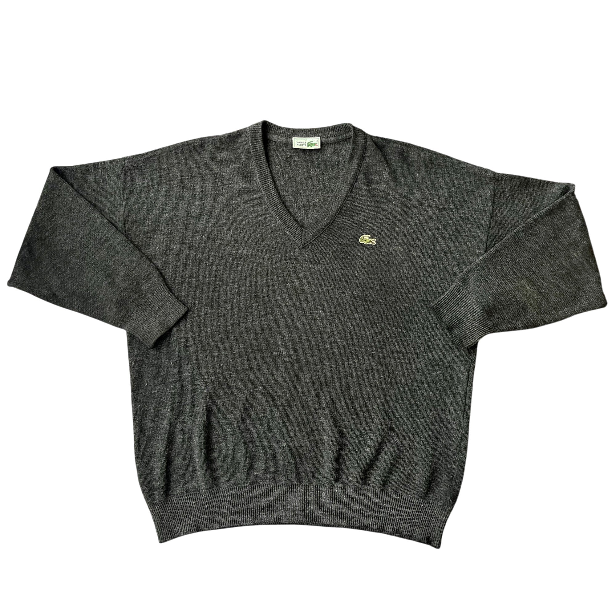 Vintage Lacoste France V-Neck Sweater (XL)