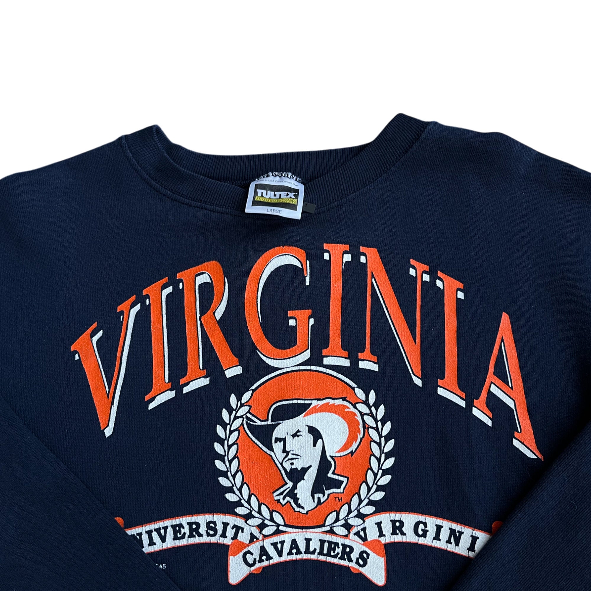 Vintage 90's University of Virginia TULTEXT Crewneck (L)