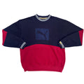 Vintage 90's Puma Box Logo Sweatshirt (L-XL)