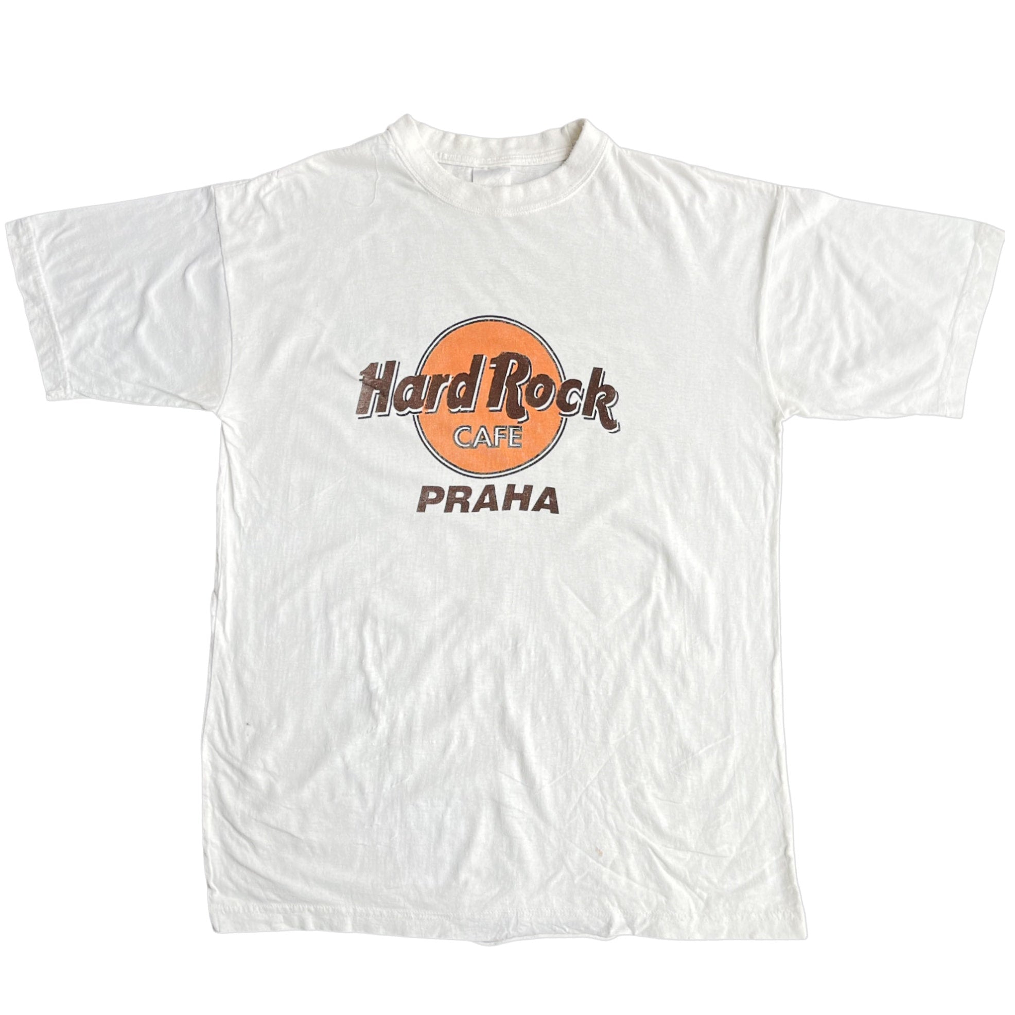 Vintage 90's Hard Rock Praha Graphic T-shirt (L)