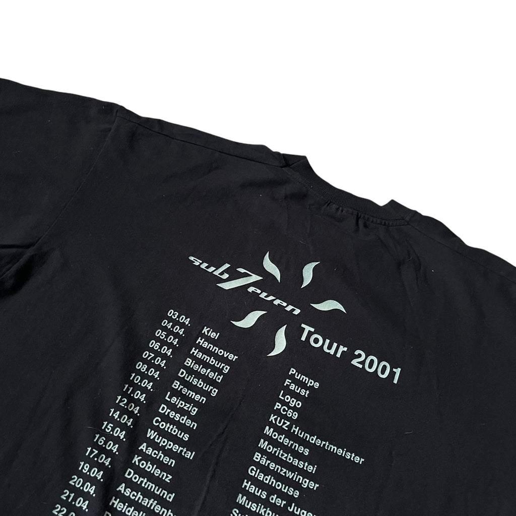 Vintage Sub7even Band Merch 2001 Tour T-shirt (XL)