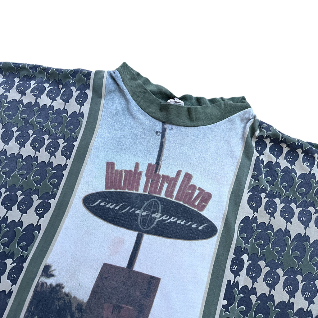 Vintage 90's Nike Dunk Yard Daze LS AOP T-shirt (XXL)