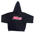 Vintage 90's Boxy Fishbone Embroidery Hoodie (M)