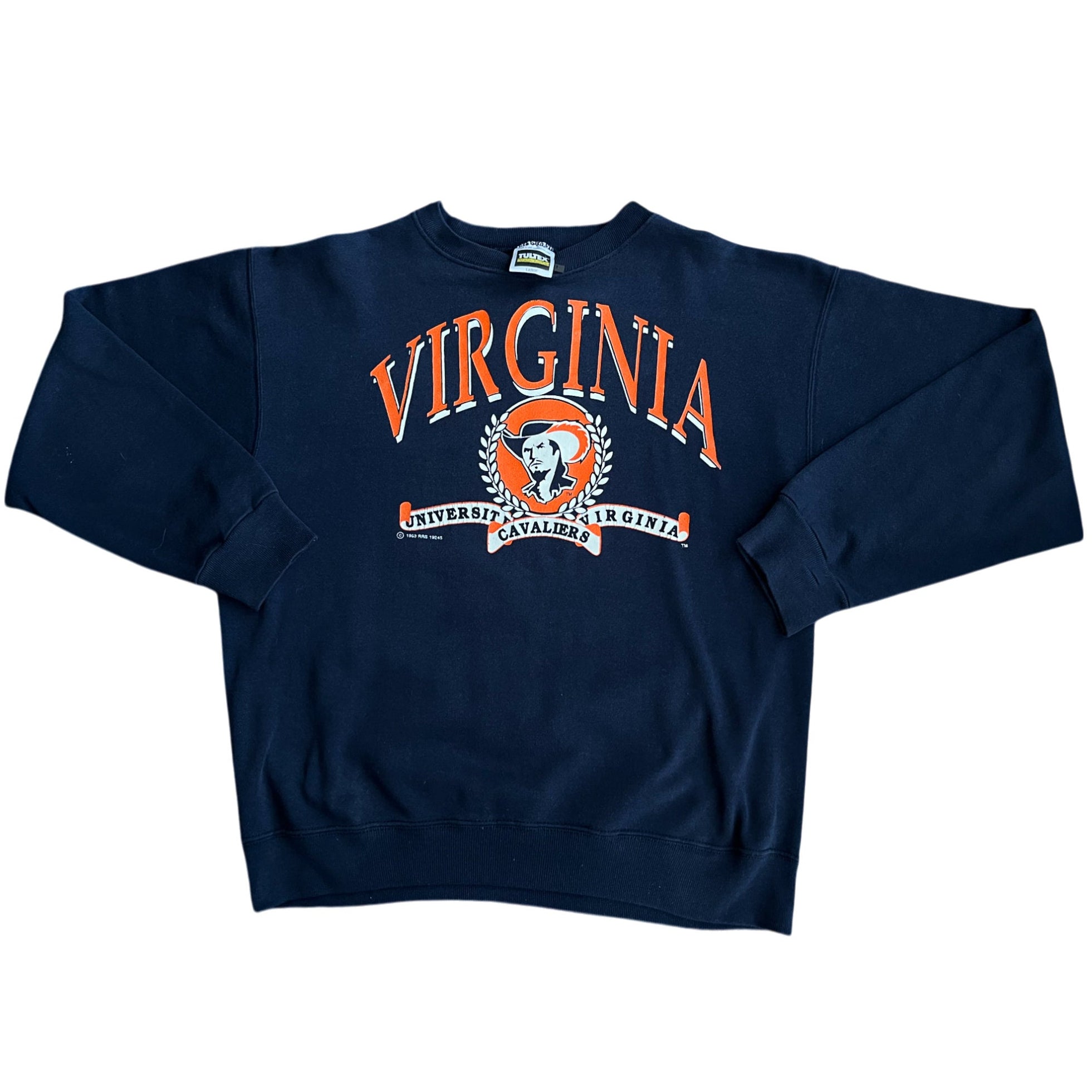 Vintage 90's University of Virginia TULTEXT Crewneck (L)