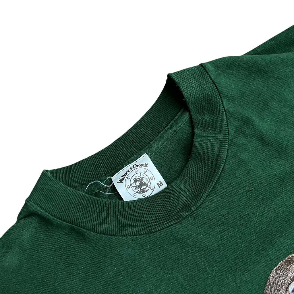 Vintage 90's Wallace and Gromit Cartoon Movie T-shirt (M)