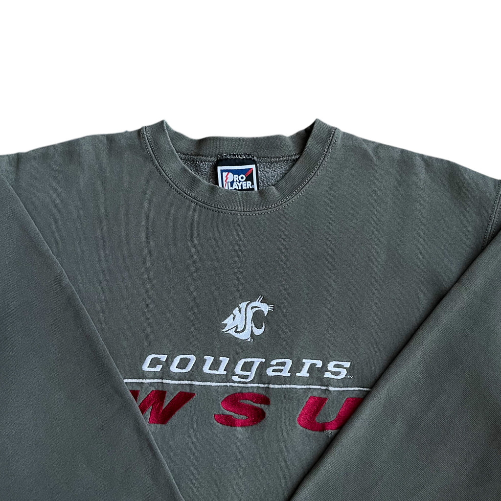 Vintage 90's WSU Cougars ProPlayer Crewneck (S)