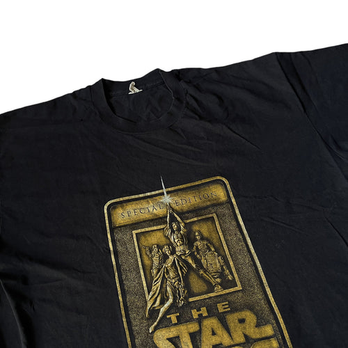 Vintage 1997 Single Stitch Star War Trilogy Movie T-shirt (XL)
