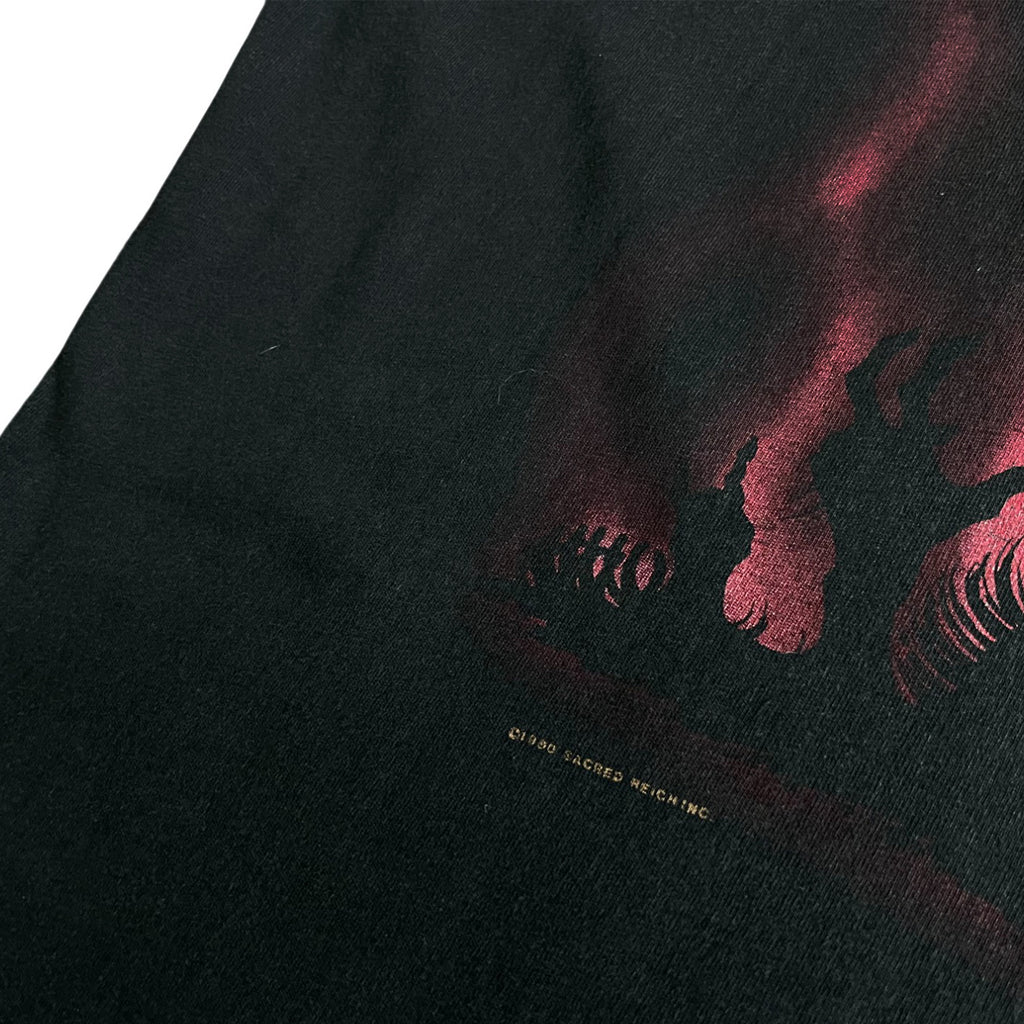 Vintage 1990 Sacred Reich World Tour Thrash Metal T-shirt (XL)