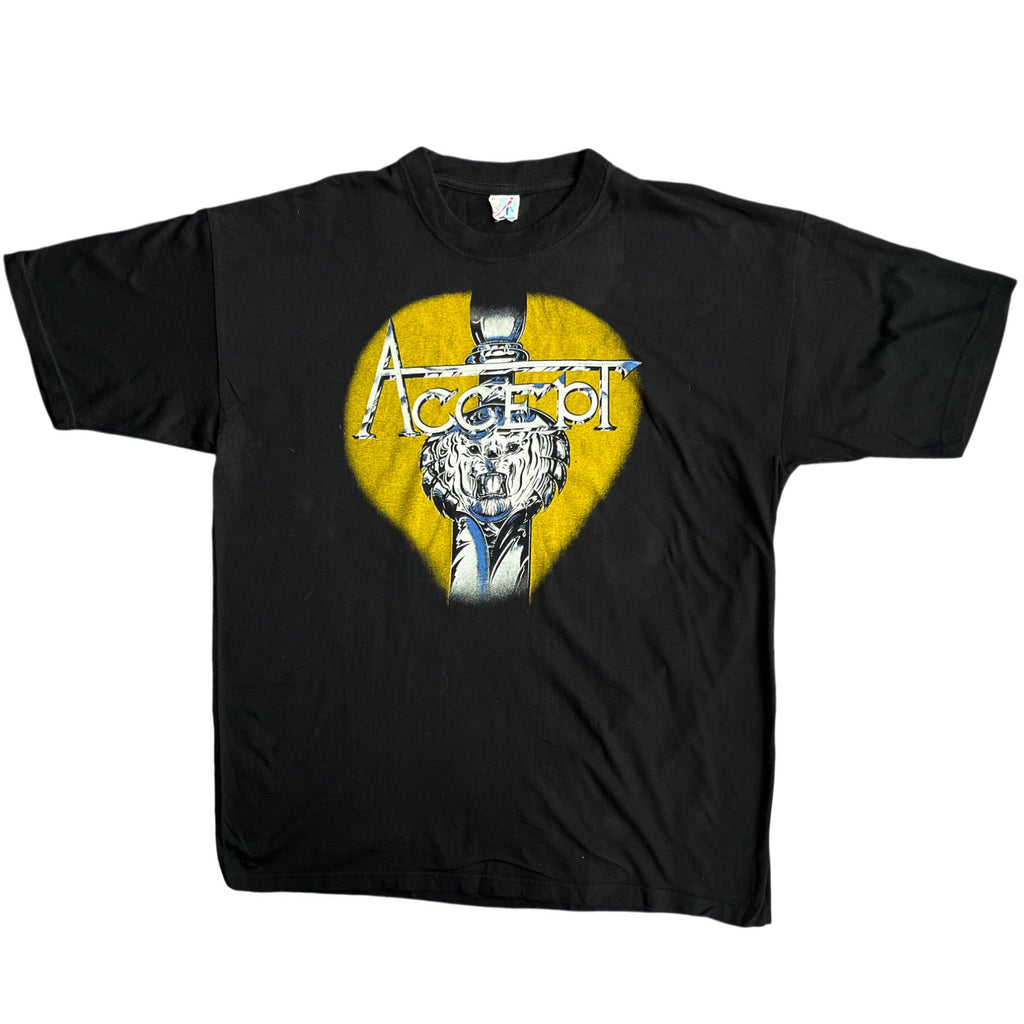 Vintage 90's Accept I'm A Rebel Bootleg Band T-shirt (XL)