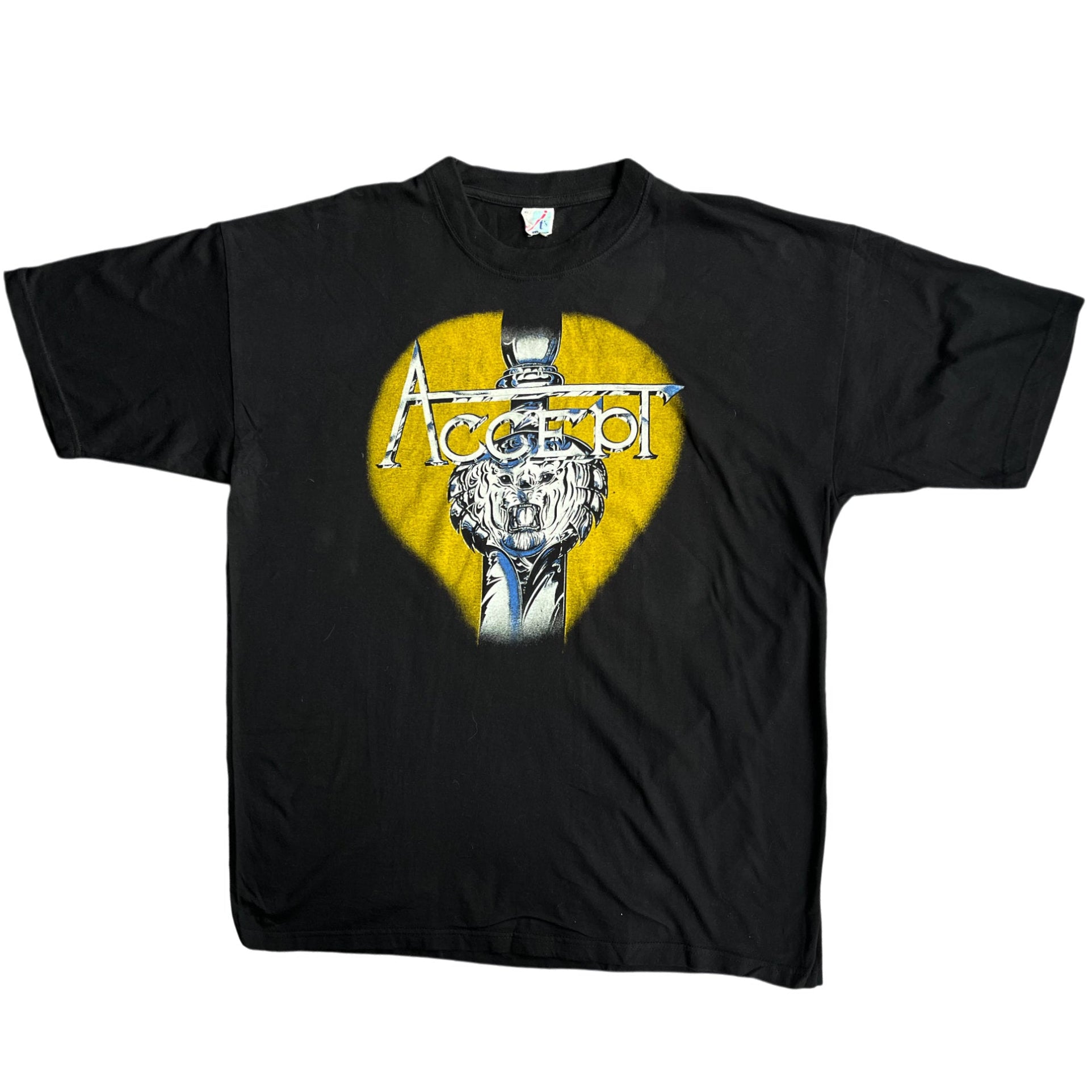 Vintage 90's Accept I'm A Rebel Bootleg Band T-shirt (XL)