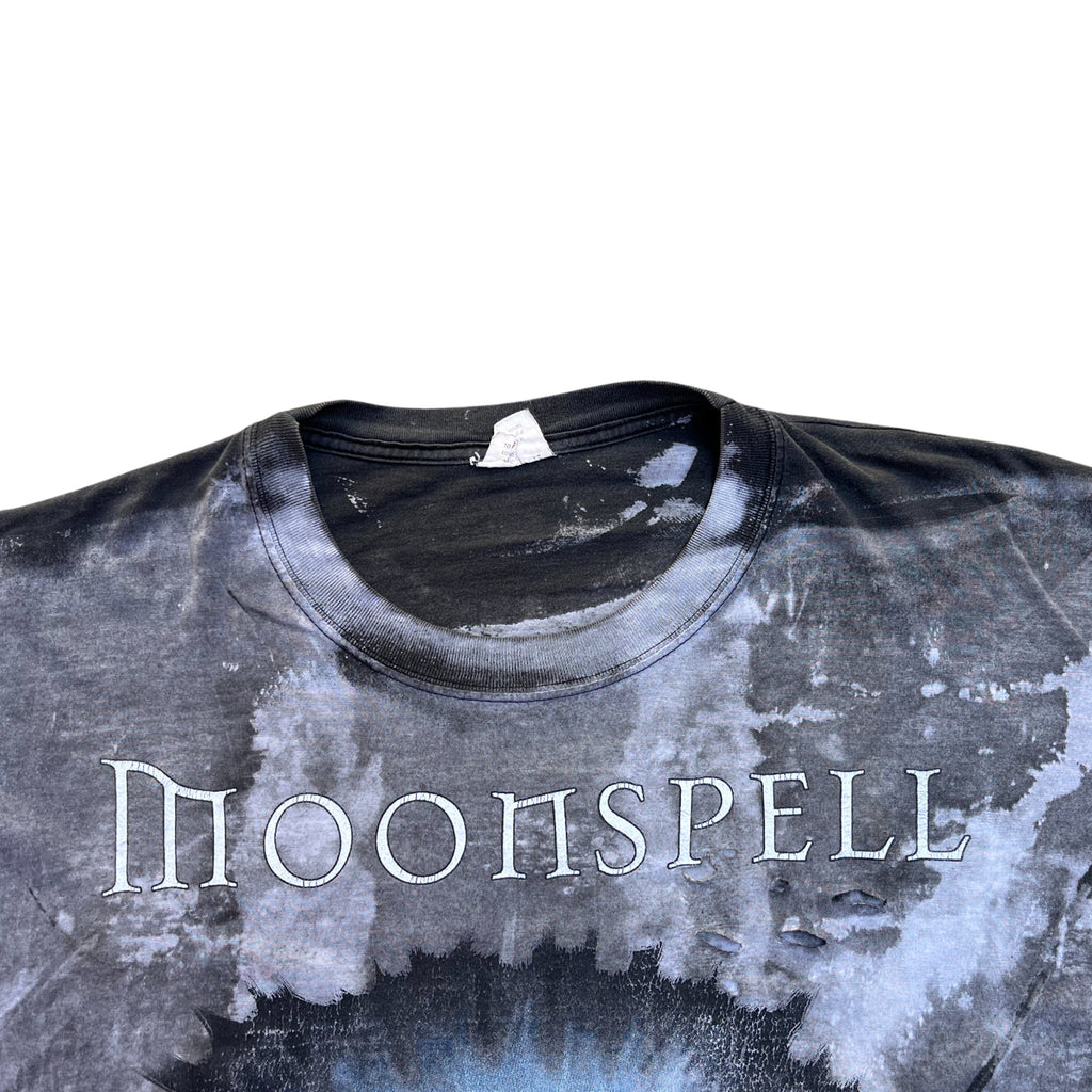 Vintage Moonspell Distressed Tie Dye T-shirt (XL)