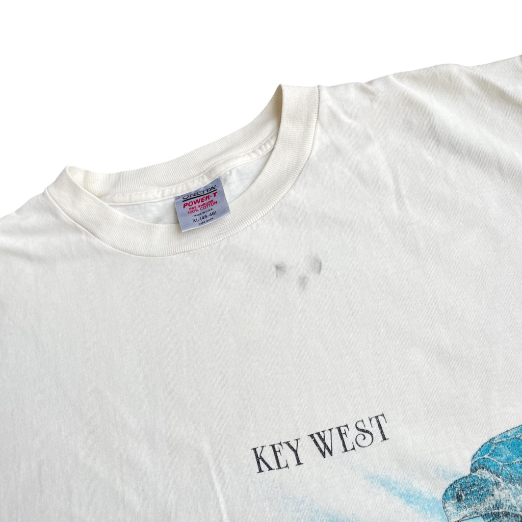 Vintage 80's Single Stitched Key West Turtles T-shirt (XL)