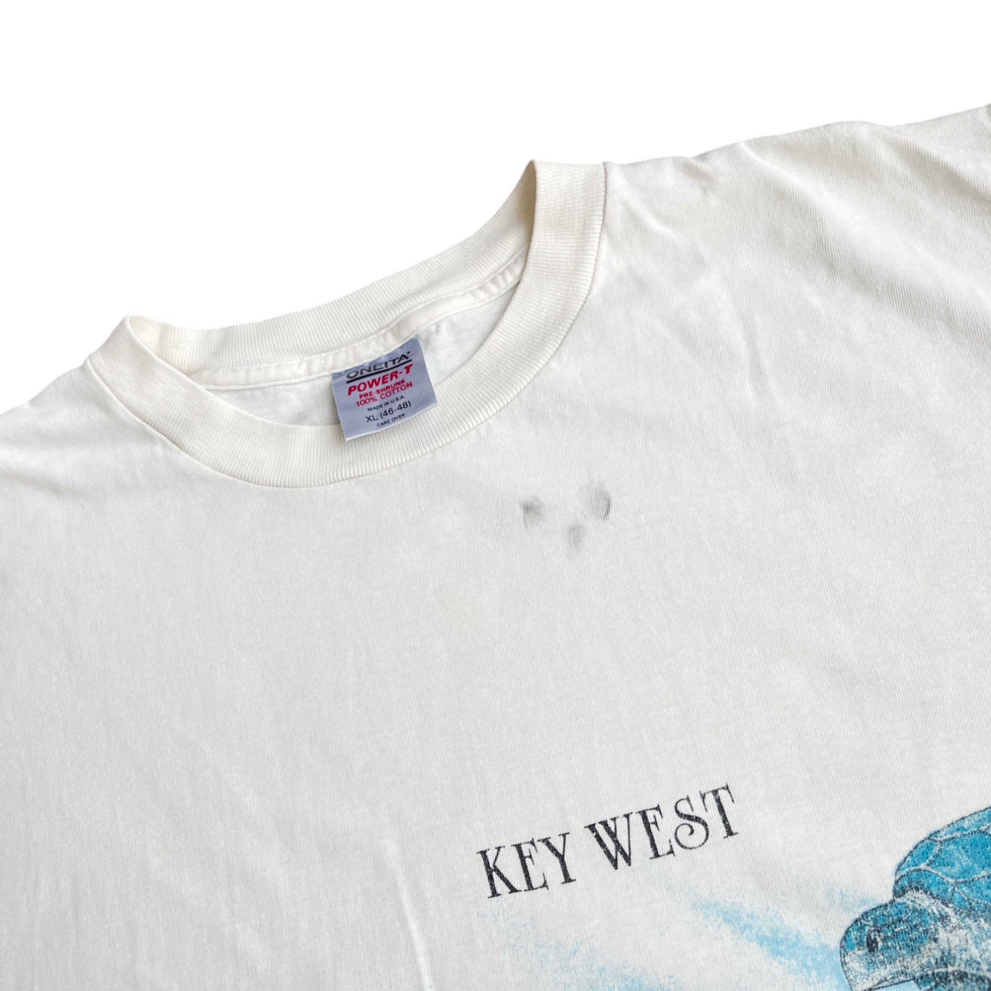 Vintage 80's Single Stitched Key West Turtles T-shirt (XL)