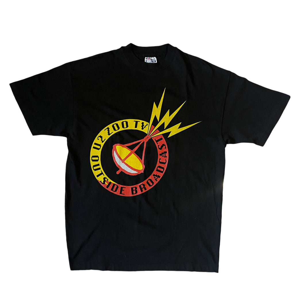 Vintage 1992 U2 Outside Broadcast Tour T-Shirt (L)