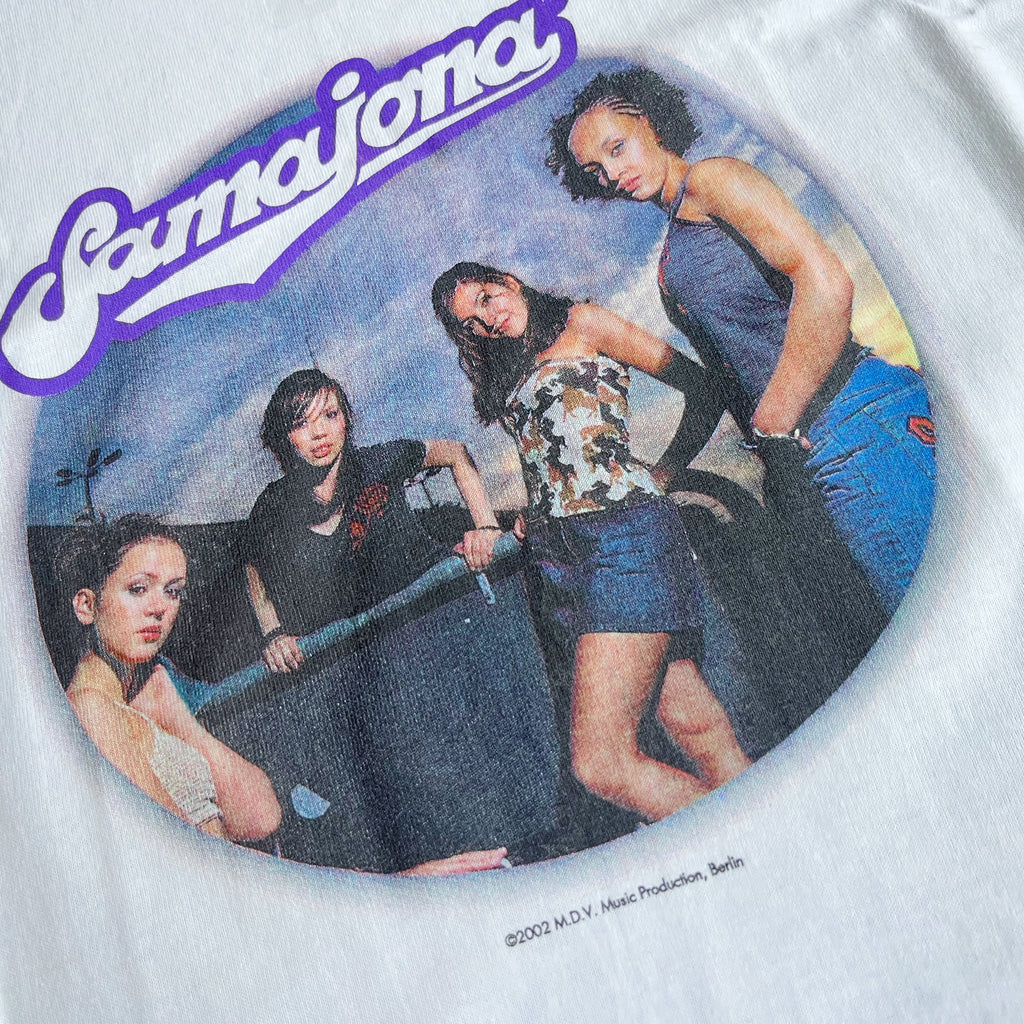 Vintage 02' Deadstock Samajona Crème Frech Promo T-shirt (L)