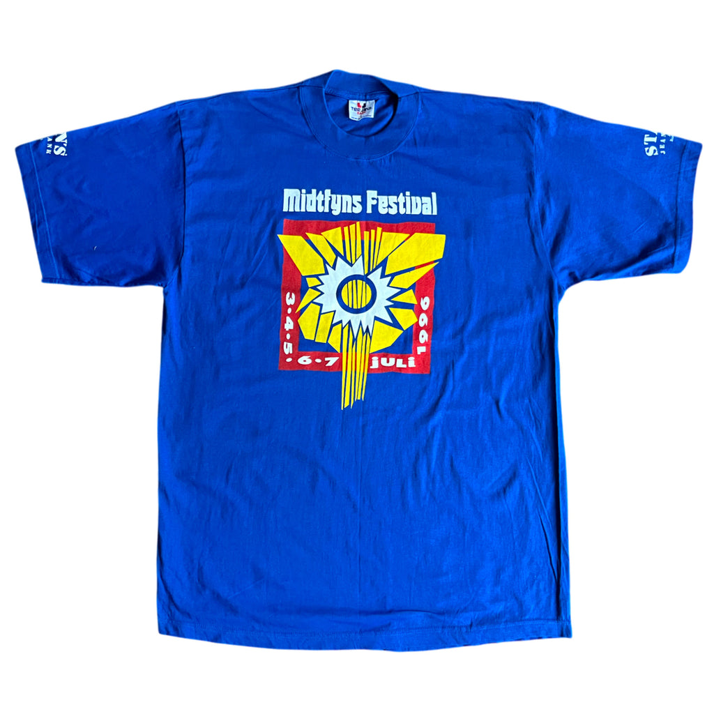 Vintage 1996 Midtfyns Rock Festival Graphic T-shirt (XL)