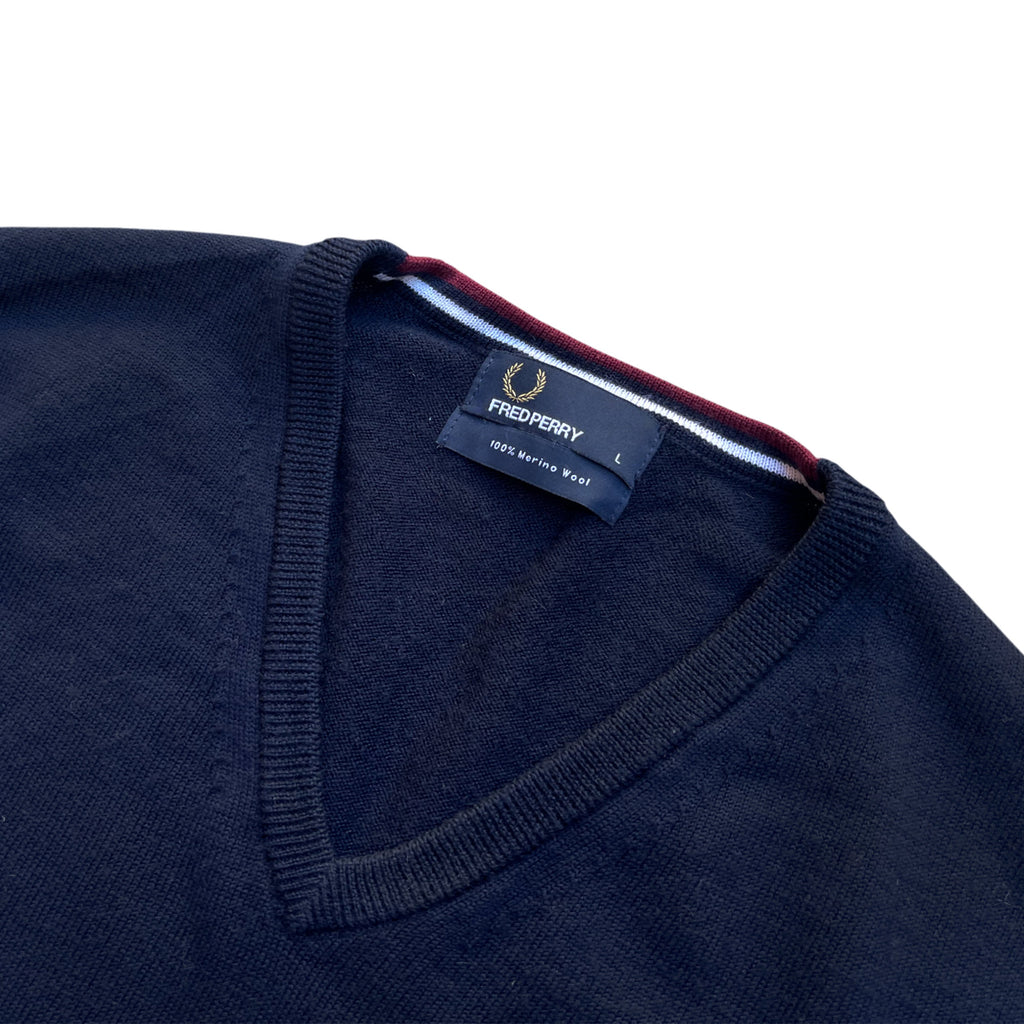 Vintage Fred Perry Wool Sweater (L)