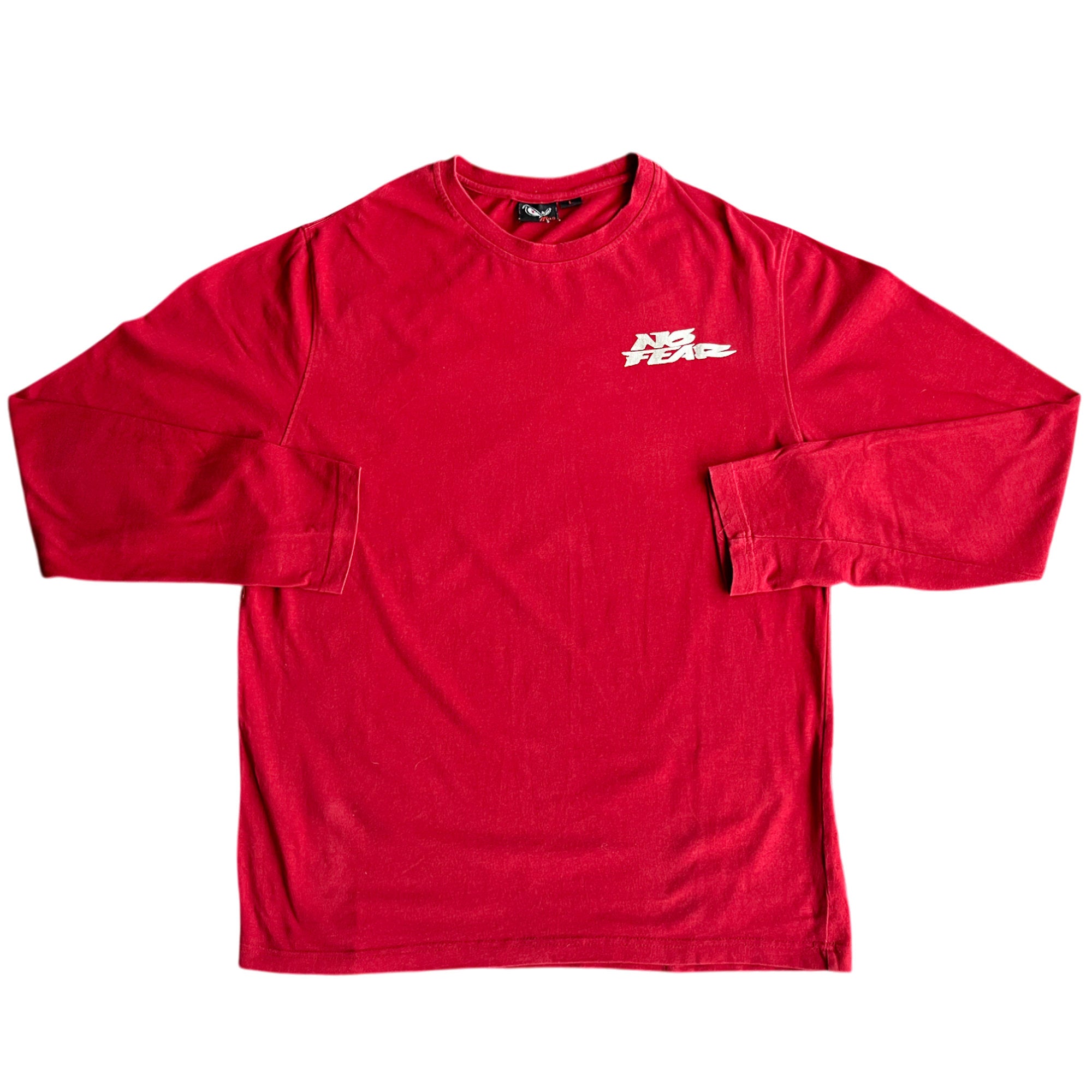 Vintage NO FEAR Double Sided Long Sleeve T-shirt (L)
