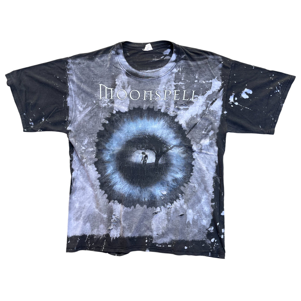 Vintage Moonspell Distressed Tie Dye T-shirt (XL)