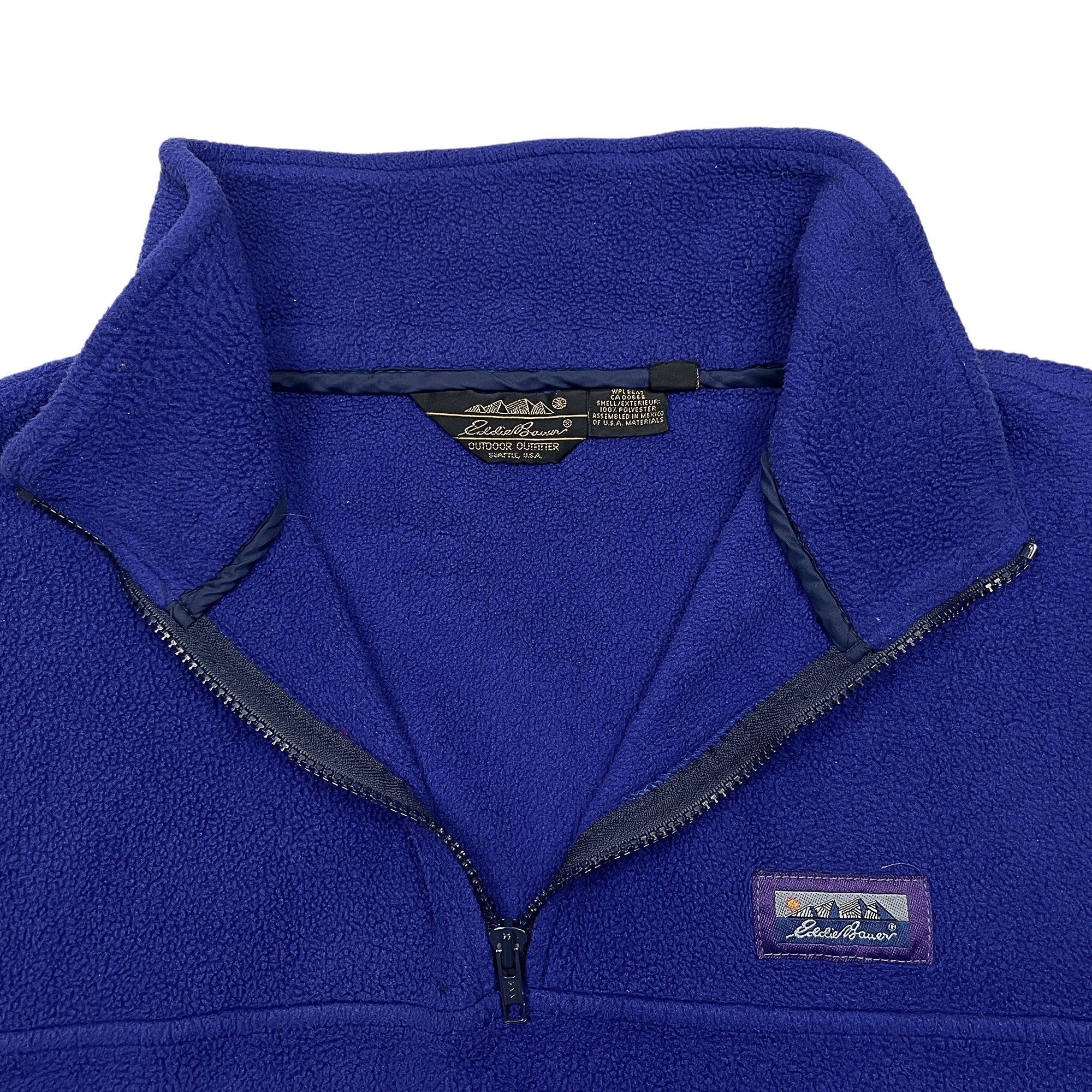 Vintage 90's Boxy Eddie Bauer Fleece Pullover (L)