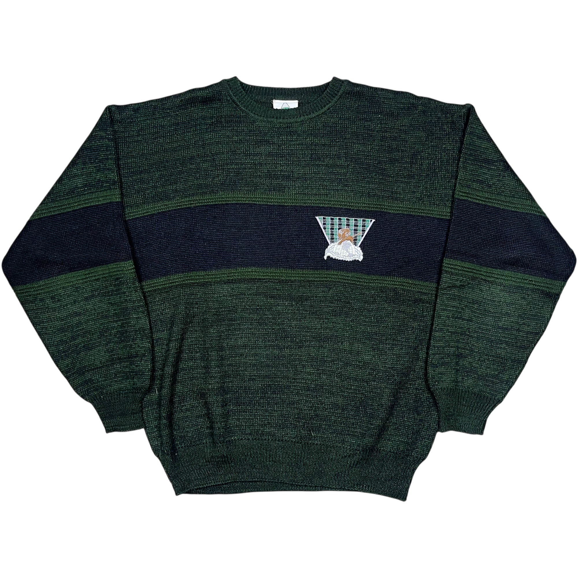 Vintage 90's New Fast Embroidery Sweater (L)