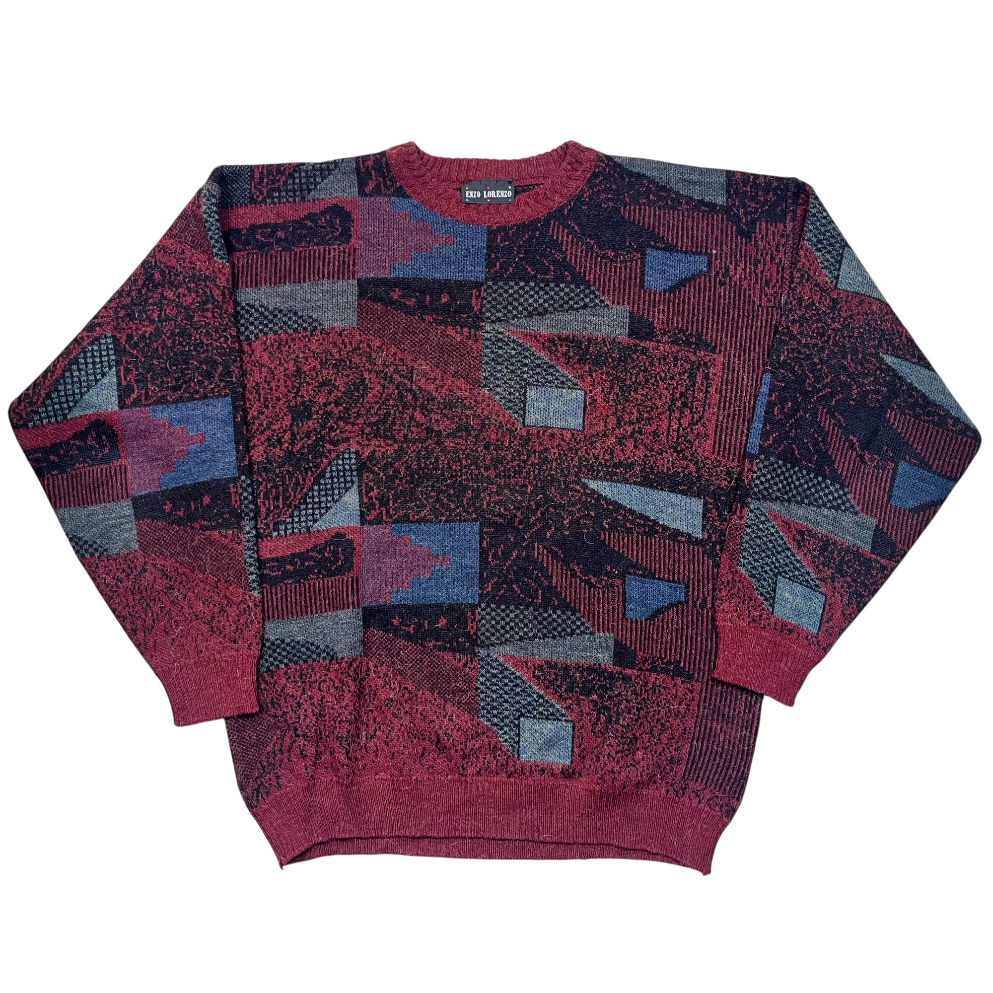 Vintage 90's Enzo Lorenzo Wool Mix Sweater (L)