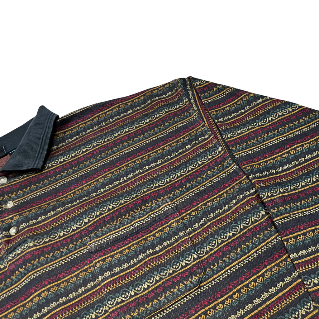 Vintage 90's Hippie Pocket Button Up Shirt (XXL)