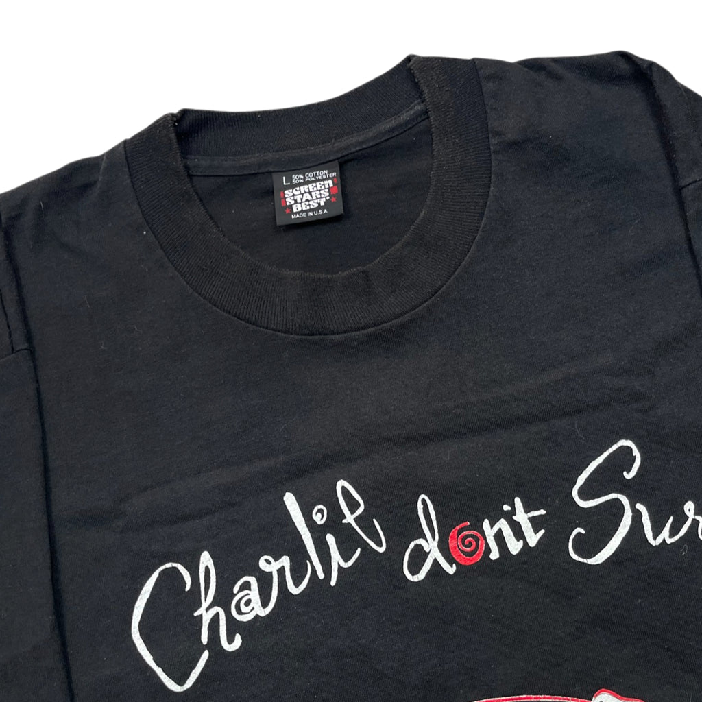 Vintage 90's Charlie Don't Surf Minneapolis Punk Band T-shirt (L)