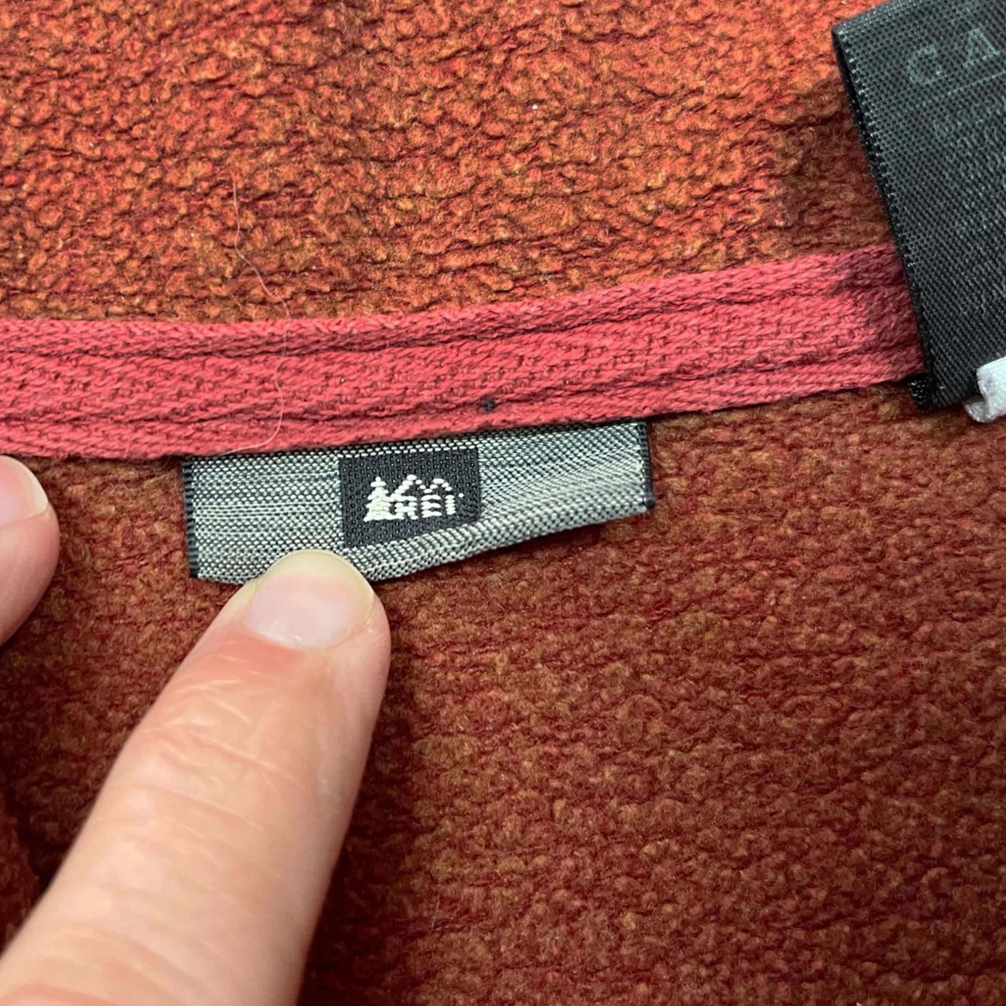 Vintage 90's REI Quarter Zip Up Hoodie (XL)