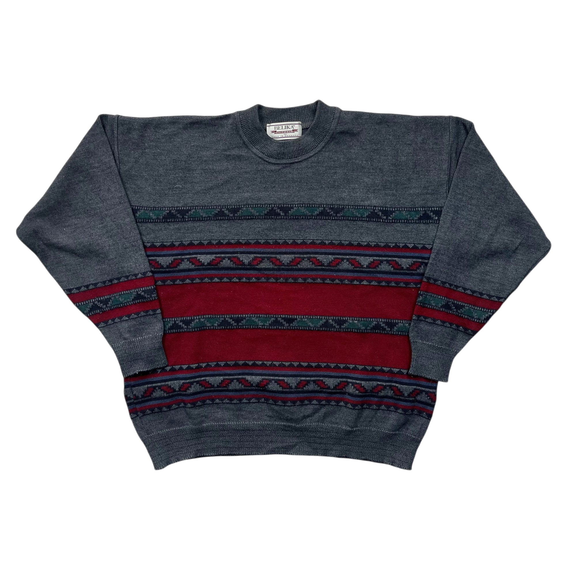 Vintage 90's Wool Boxy Knit Sweater (L)