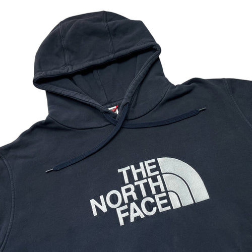 North Face Heavy Cotton Embroidery Faded Hoodie (L)