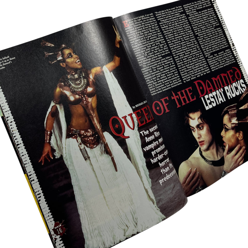 Fangoria #210 Aaliyah Queen Of The Damned Rare Cover Horror Magazine