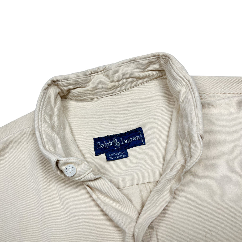Vintage 90's Polo Ralph Lauren Heavy Cotton USA Shirt (L)