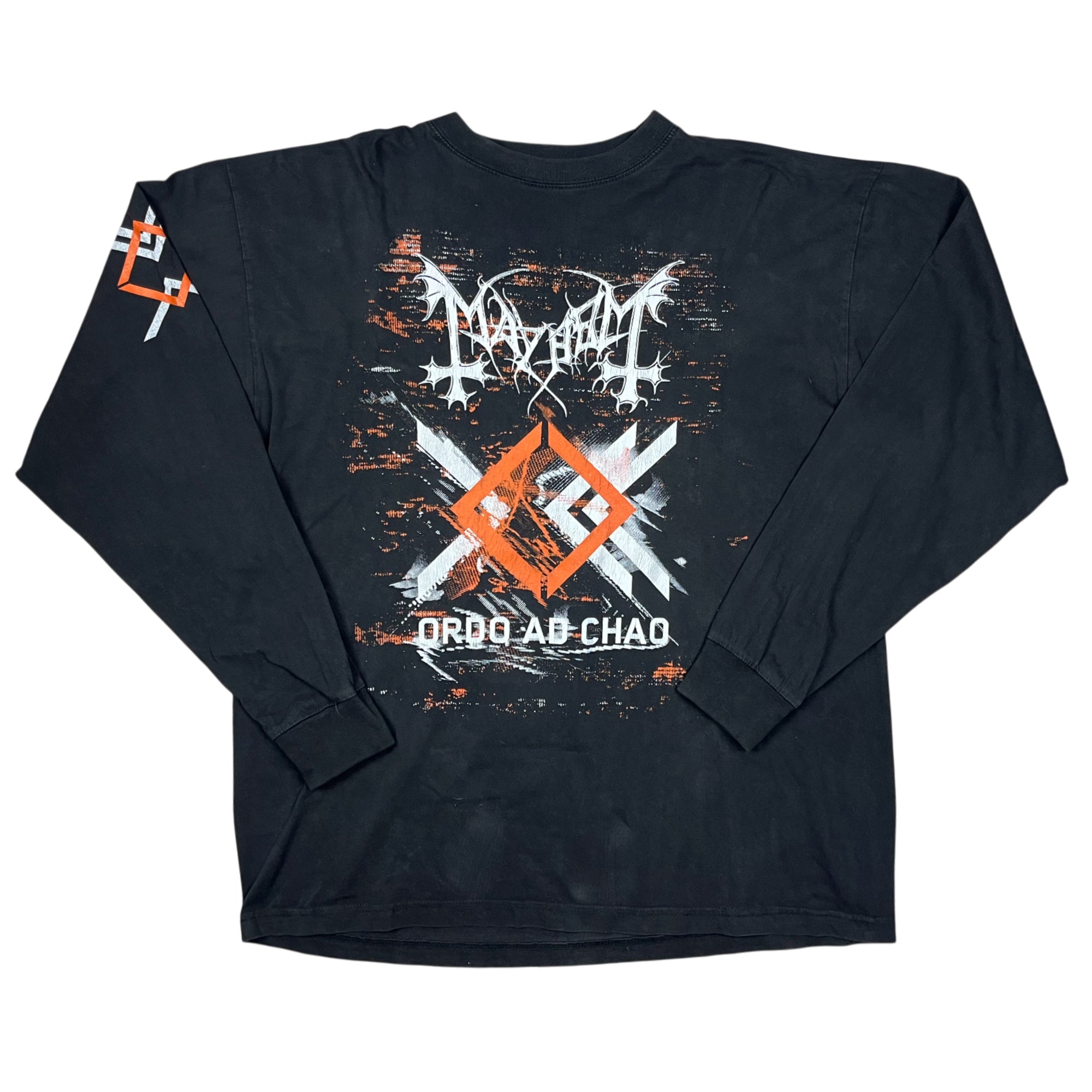 Vintage Mayhem Ordo ad Chao 2007 Long Sleeve T-shirt (XL)
