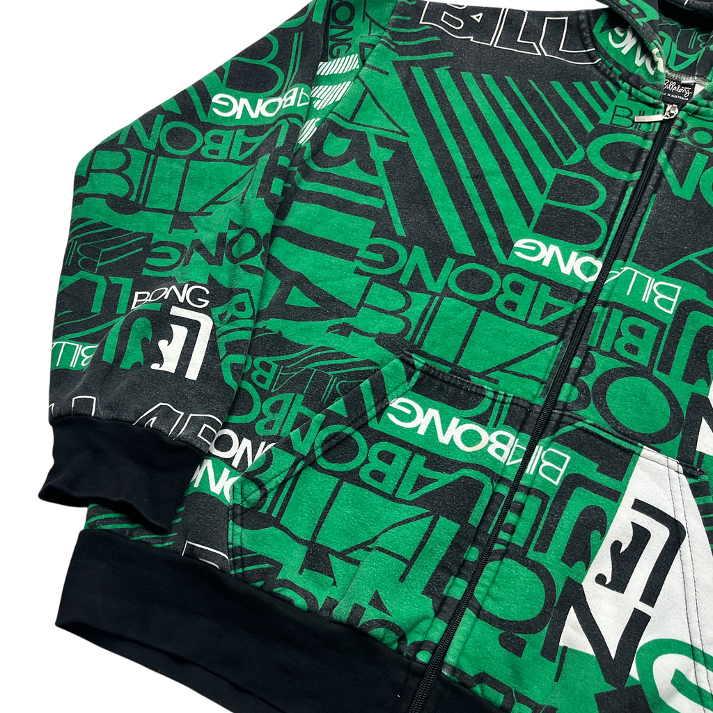 Vintage Y2K Style Billabong Zip Up Hoodie (L)