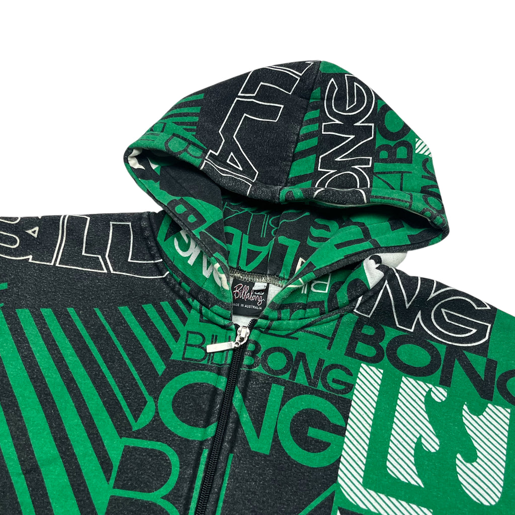 Vintage Y2K Style Billabong Zip Up Hoodie (L)